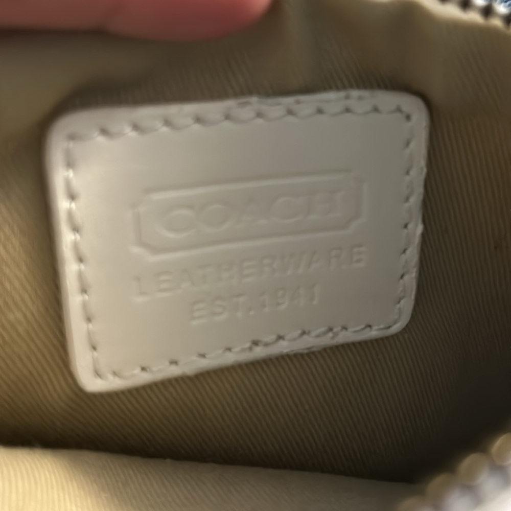 Coach Hampton Scribble C wristlet - Picture 5 of 5